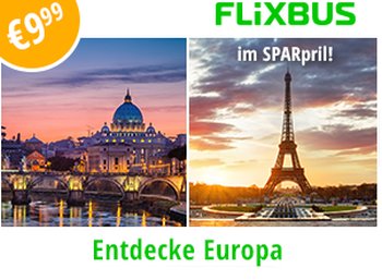 Flixbus: 500.000 April-Tickets für je 9,99 Euro ab sofort buchbar