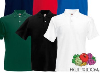 Fruit of the Loom: Poloshirts für 6,99 Euro frei Haus