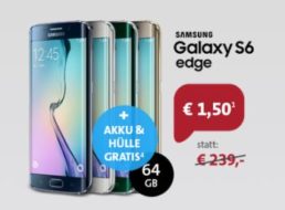 Sparhandy: Samsung Galaxy S6 mit Vodafone-LTE-Vertrag