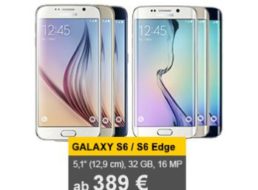 Allyouneed: Samsung Galaxy S6 mit 32 GByte für 389 Euro frei Haus