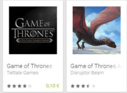 Google: "Game of Thrones" by Telltale Games für zehn Cent