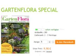 Jahresabo: "Gartenflora" jetzt zum Direktpreis von 9,90 Euro frei Haus