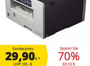 Geljet-Drucker Ricoh Aficio SG 2100N für 29,90 Euro frei Haus