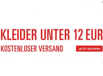 Ebay: Kleider unter zwölf Euro mit Gratis-Versand