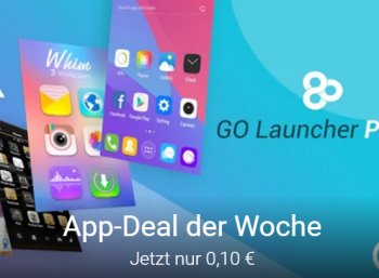 Android: "Go Launcher Prime" zum symbolischen Preis von zehn Cent