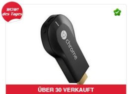 Ebay: Google Chromecast für 29,90 Euro frei Haus