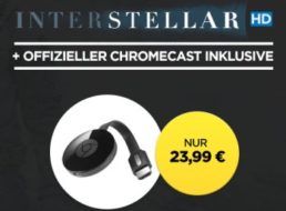 Wuaki.tv: Google Chromecast und Film "Interstellar" in HD für zusammen 23,99 Euro