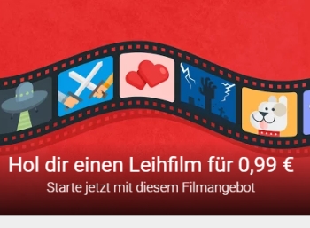 Google Play: Leihfilm für 99 Cent / 1,49 Euro für ausgewählte Kunden