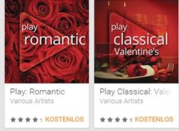 Gratis: MP3-Alben zum Valentinstag bei Google Play zum Download