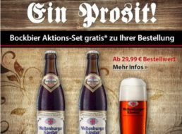 Gratis: Bockbier-Aktionsset mit Gold-Prämierung ab 29,99 Euro Warenwert