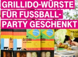 Gratis: Viererpack Grillwürste von Grillido via Telekom-Megadeal