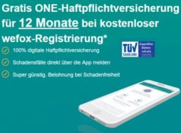 Gratis: Haftpflichtversicherung via wefox mit Bestchoice-Gutschein über 10 Euro