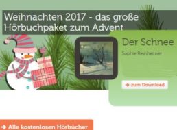 Gratis: Hörbücher zu Weihnachten bei Vorleser.net zum kostenlosen Download