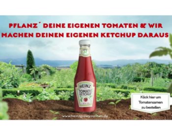 Gratis: Tomatensamen von Heinz Ketchup zum Nulltarif frei Haus