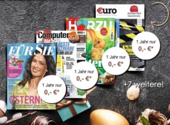 Knaller: Zeitschriftenabo geschenkt zum Schnäppchenabo ab 9,90 Euro