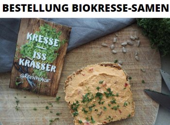 Gratis: Bio-Kresse bei Greenpeace zum Nulltarif frei Haus