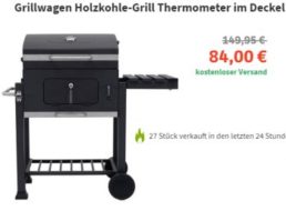 Völkner: Grillwagen "Tepro Toronto" zum Bestpreis von 84 Euro frei Haus