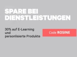 Groupon: 30 Prozent Rabatt auf personalisierte Produkte und Kurse