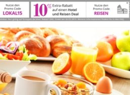 Groupon: 15 Prozent Rabatt auf lokale Deals, zehn Prozent auf Reisen