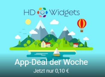 App-Deal: "HD Widgets" im Play-Store jetzt für zehn Cent