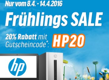 Notebooksbilliger: 20 Prozent HP-Rabatt bis nächsten Donnerstag