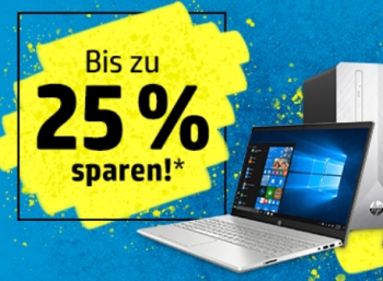 HP: Notebooks, PCs und mehr mit Rabatt für eine Woche