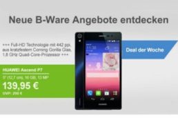 Allyouneed: Huawei Ascend P7 als Demoware für 139,95 Euro frei Haus