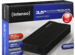 Intenso: Memory-Box mit drei TByte für 75 Euro frei Haus