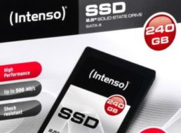 Ebay: Sehr gut bewertete Intenso-SSD mit 240 GByte für 69,90 Euro