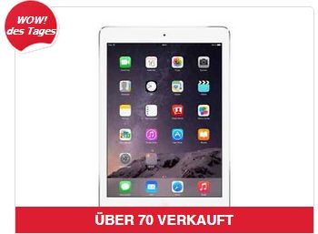 iPad Air WiFi 32 GByte für 349 Euro frei Haus