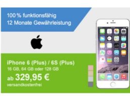 Allyouneed: iPhone 6 als Demoware für 329,95 Euro frei Haus