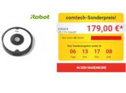 Comtech: iRobot Roomba 605 für 179 Euro frei Haus