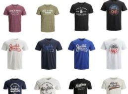 Jack & Jones: T-Shirts (neue Modelle) für 10,99 Euro frei Haus