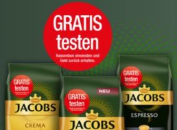 Gratis: Jacobs Expertenröstung dank Cashback zum Nulltarif