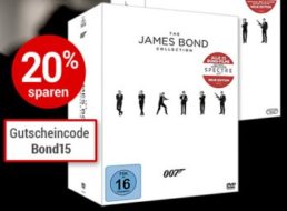 Weltbild: "Bond DVD Collection" für 71,99 Euro frei Haus