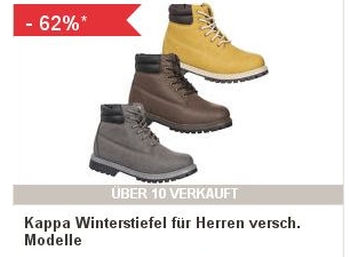 Kappa: Winterschuhe und -stiefel für 29,99 Euro frei Haus