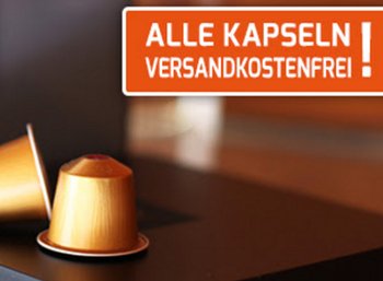 Kaffeevorteil: Kapseln ab 4,49 Euro mit Gratis-Versand