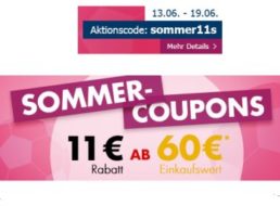 Karstadt: Rabatt von elf Euro ab 60 Euro Warenwert