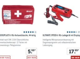 Lidl: KfZ-Spezial mit Handstaubsauern, Ladegeräten und mehr