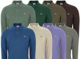 Lacoste: Langarm-Polo für 44,99 Euro frei Haus via Ebay