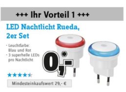 Conrad: LED-Spezial mit Gratis-Nachtlicht und Schnäppchen-Birnen