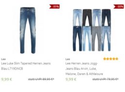 Outlet46: Lee-Jeans und -Hosen ab 9,99 Euro frei Haus