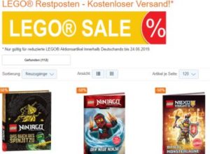 Terrashop: Lego-Sale mit Gratis-Versand ohne Mindestbestellwert 