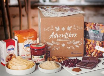 Lidl: Adventsbox mit Zutaten für vier Rezepte zum Preis von 14,99 Euro