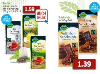 Lidl: Fairtrade-Spezial mit ausgewählten Aktionsprodukten, auch online