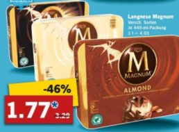 Lidl: Viererpack Magnum für 1,77 Euro ab Montag