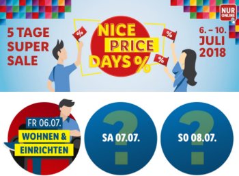 Lidl.de: Nice Price Days mit täglich wechselnden Gutscheinen