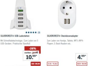 Lidl: Technik-Spezial mit Powerbanks, USB-Ladestationen und Lautsprechern