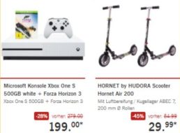 Lidl: Xbox One S mit Forza Horizon für 199 Euro frei Haus