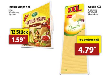 Lidl: XXL-Woche mit Großpackungen zu verbilligten Preisen 